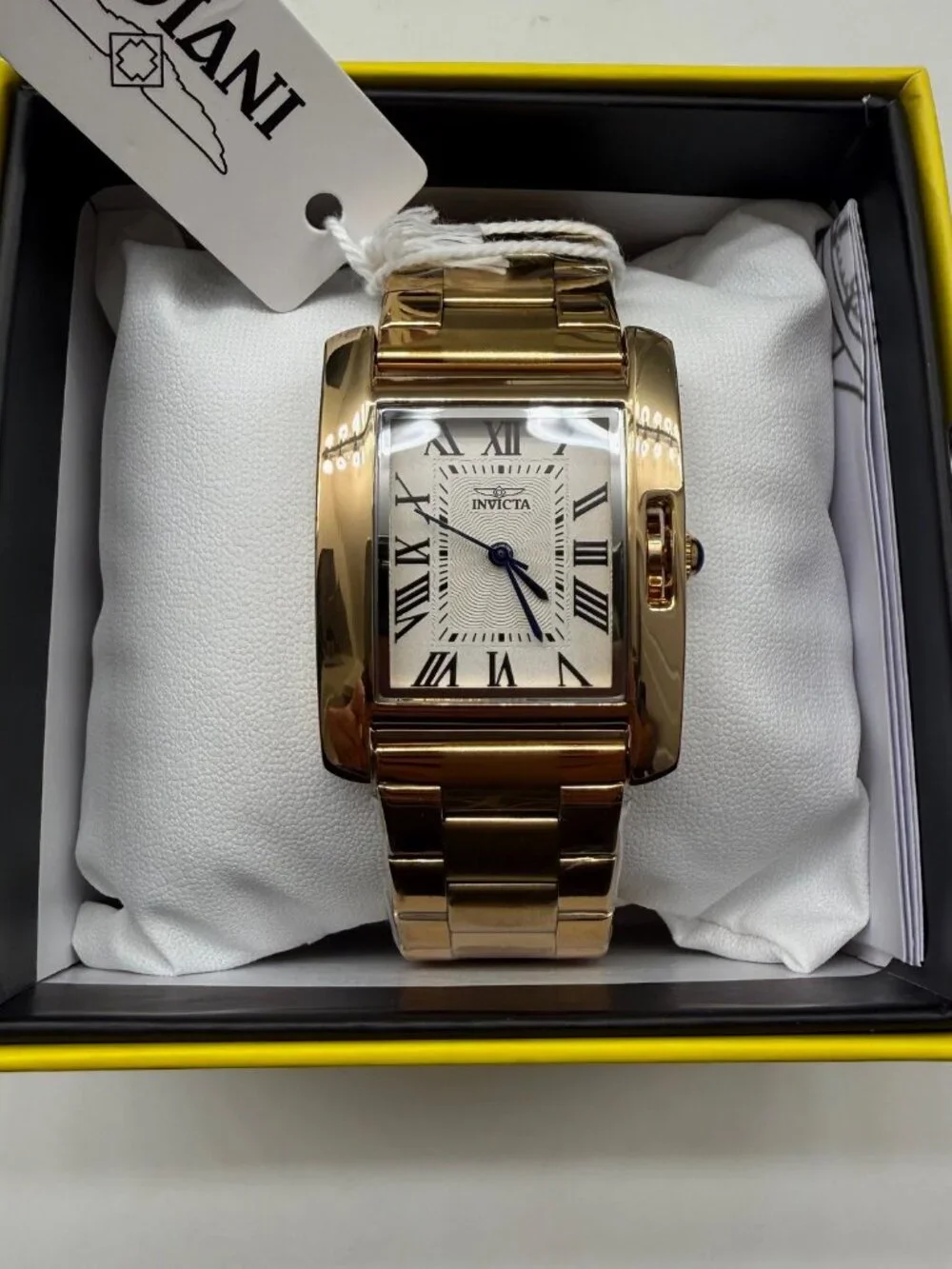 $199 Invicta Celestial Women Unisex 30mm Gold Tone Steel Quartz Watch 70273 NIB